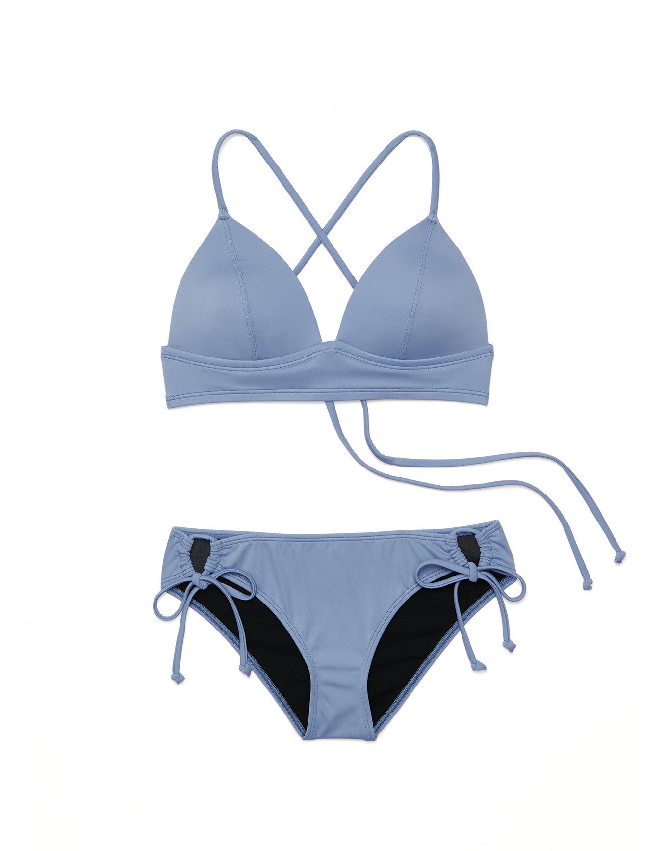 Nadzia Dark Blue 2 Bikini Set L XL Adore Me