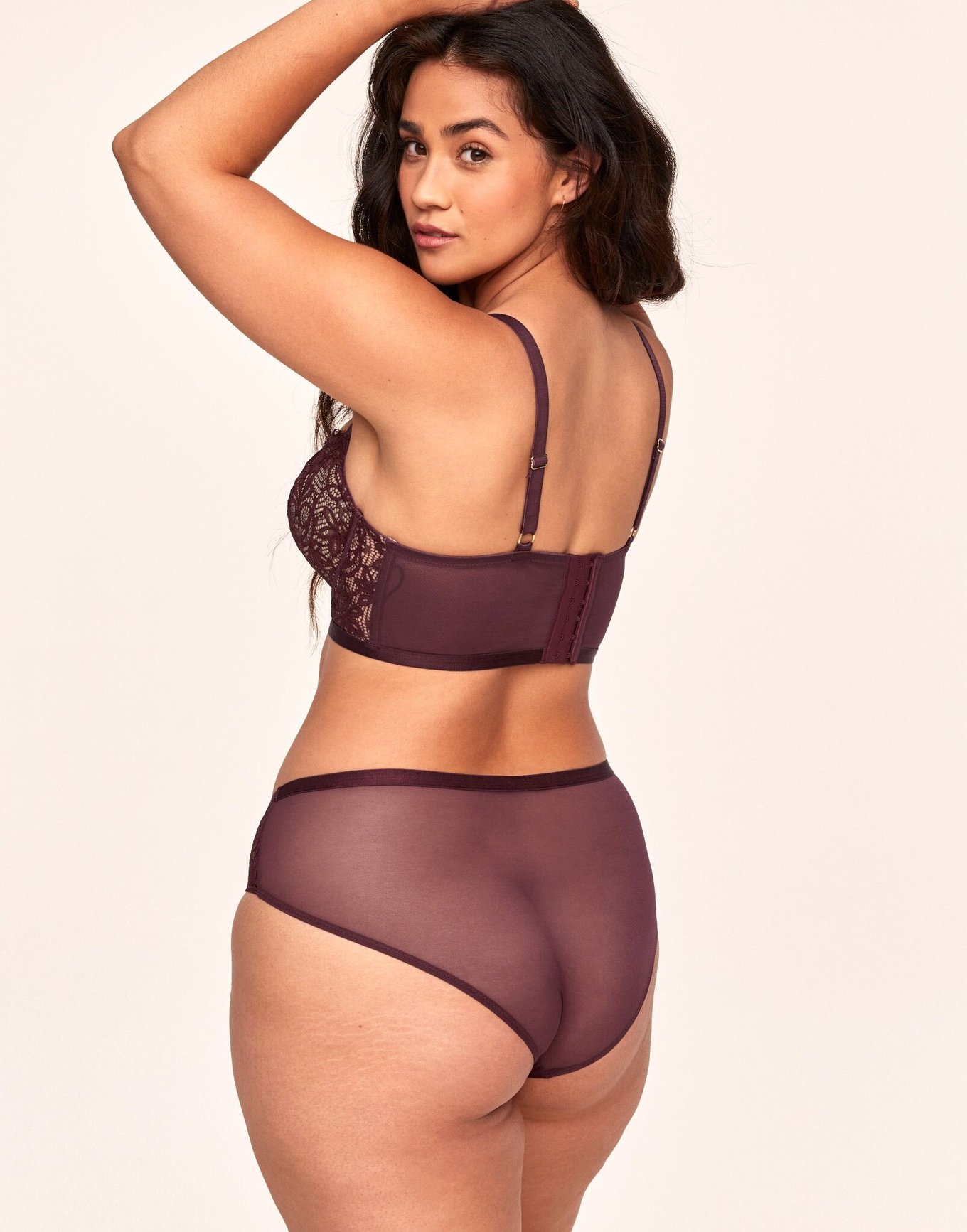 Diara Dark Brown Plus Contour Balconette Adore Me