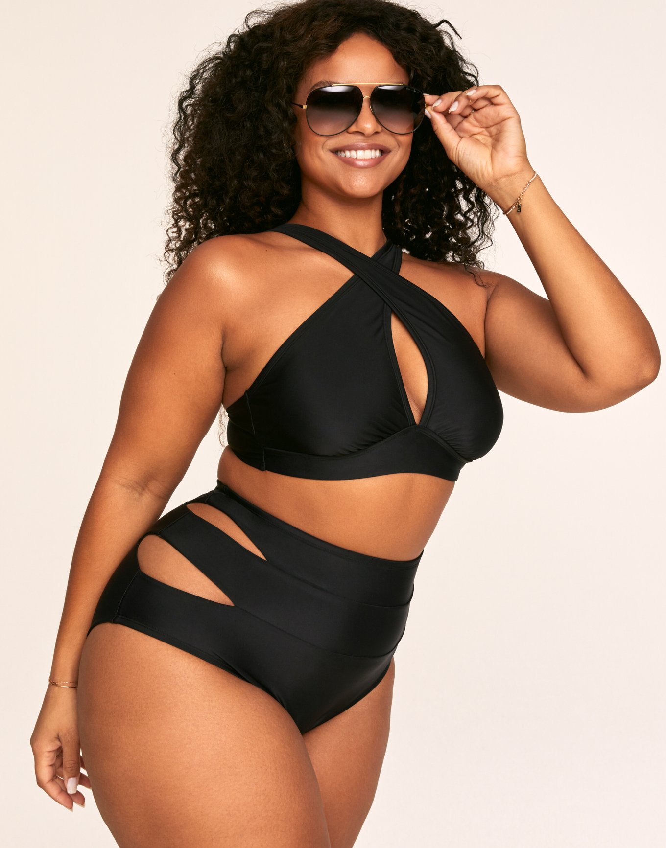 Demi Black Plus Bikini Set 1X 4X Adore Me