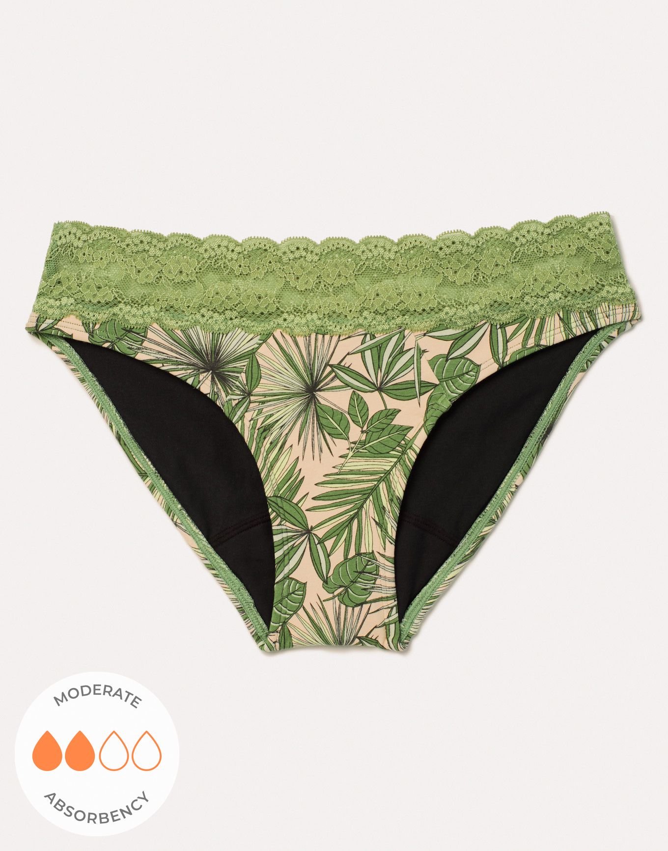 Alice Bikini Tropical Pink Cotton Period Panties Adore Me