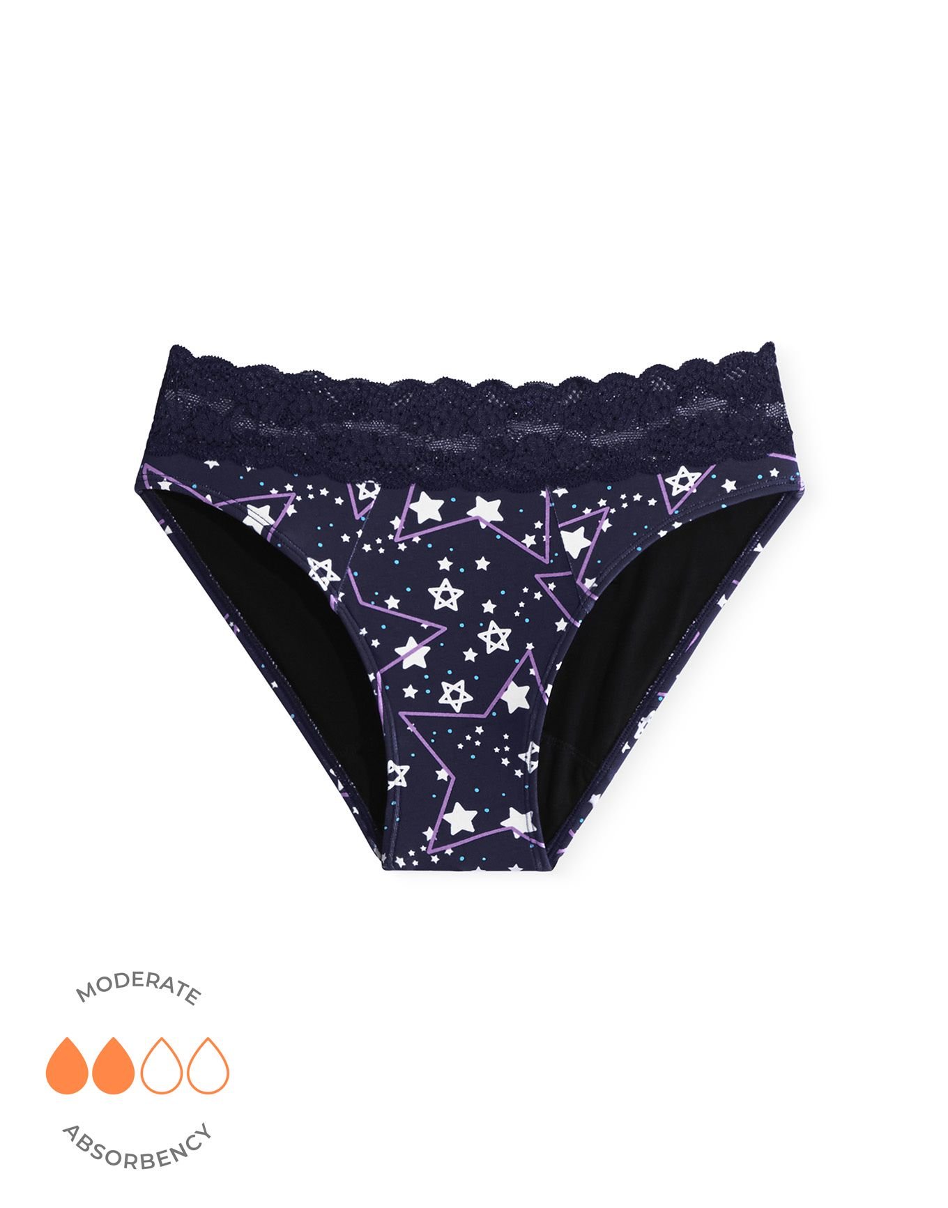 Alice Bikini Novelty Blue Plus Period Panties Adore Me