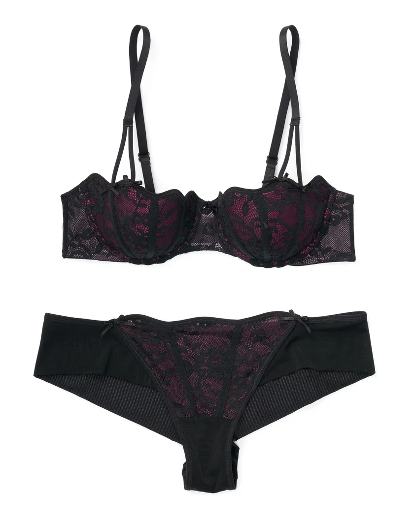 Dusana Black 2 Push Up bra bundle Still 1