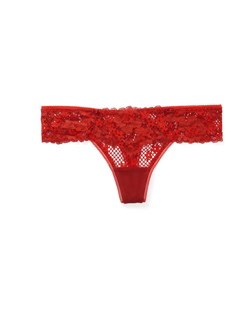 Cinthia Thong Dark Red panty bundle Still 1