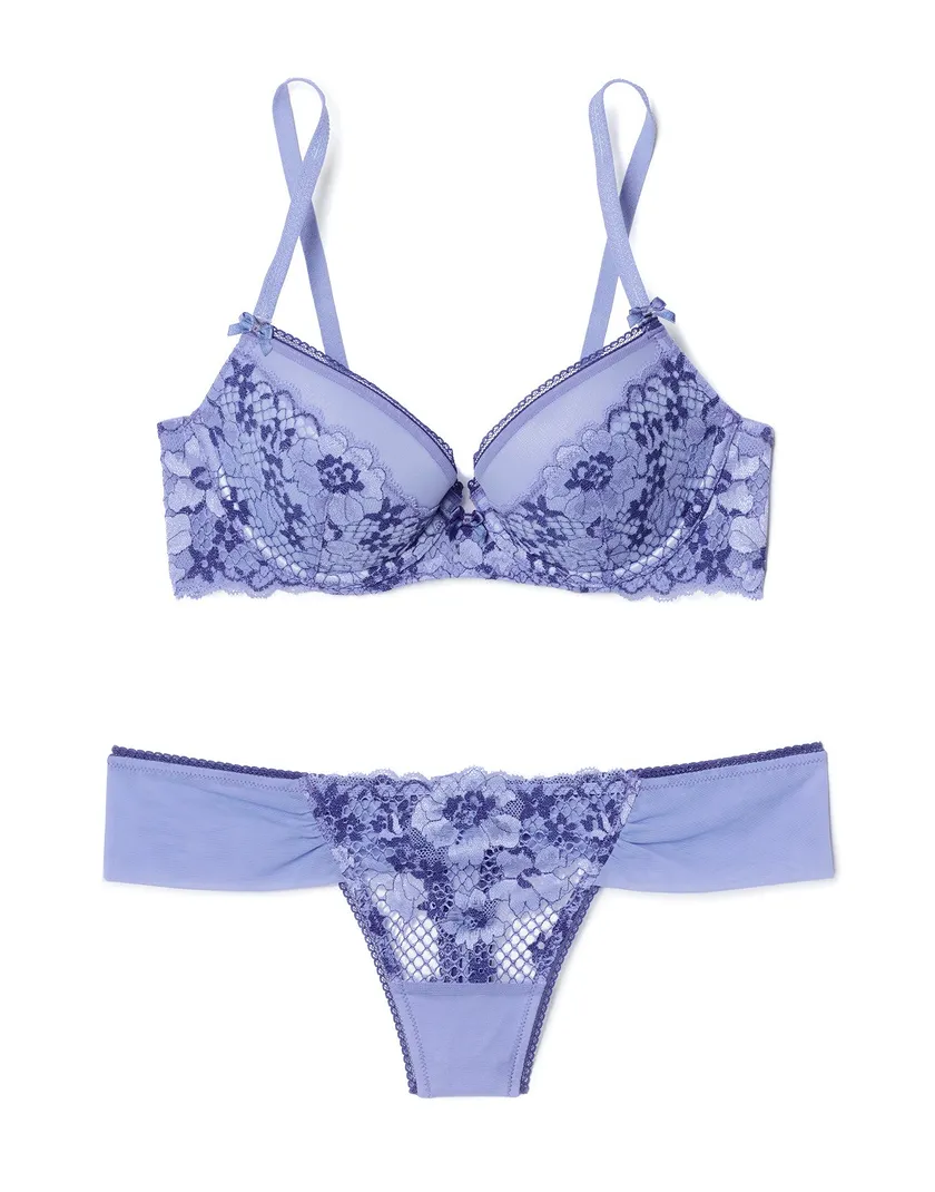 Jana Dark Purple 4 Push Up bra bundle Still 1