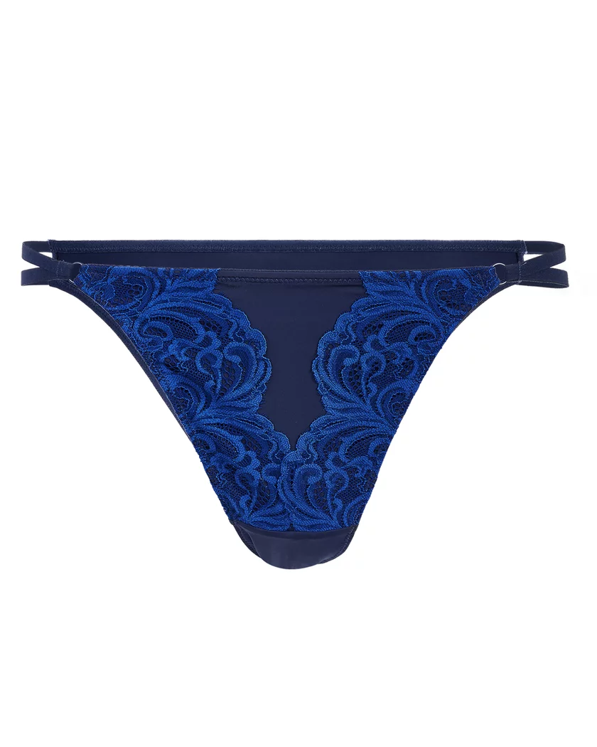 Saige Brazilian Dark Blue panty bundle Still 1