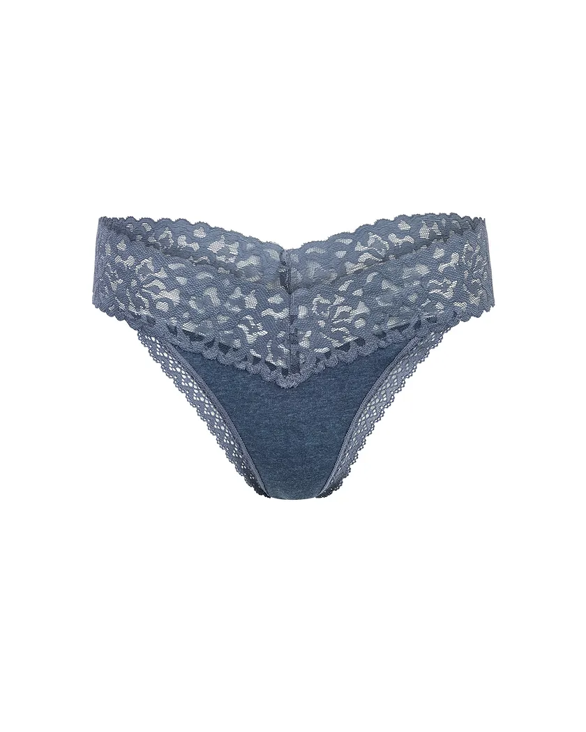 Kourtni B1 Thong Dark Blue panty bundle Still 3
