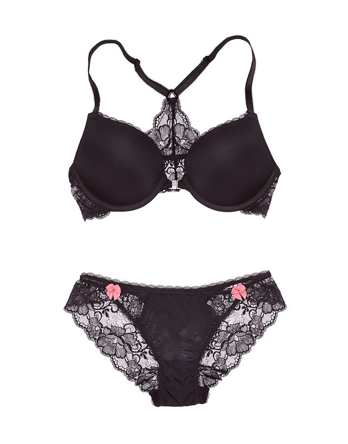Women's lingerie set bra with underwire push up, brazilian briefs s  krughevom Lormar 81801 - buy at