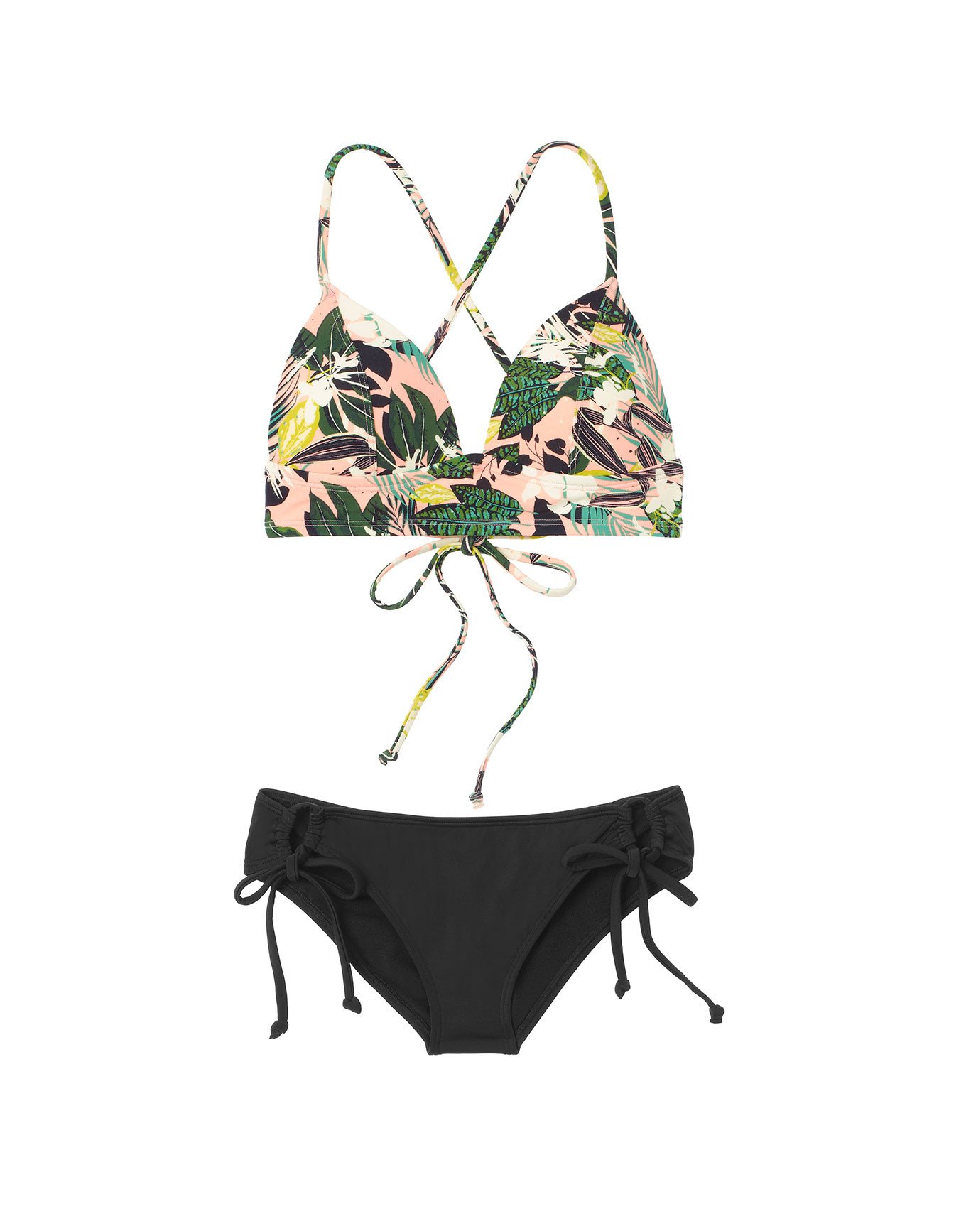Nadzia Tropical Green Bikini | Adore Me