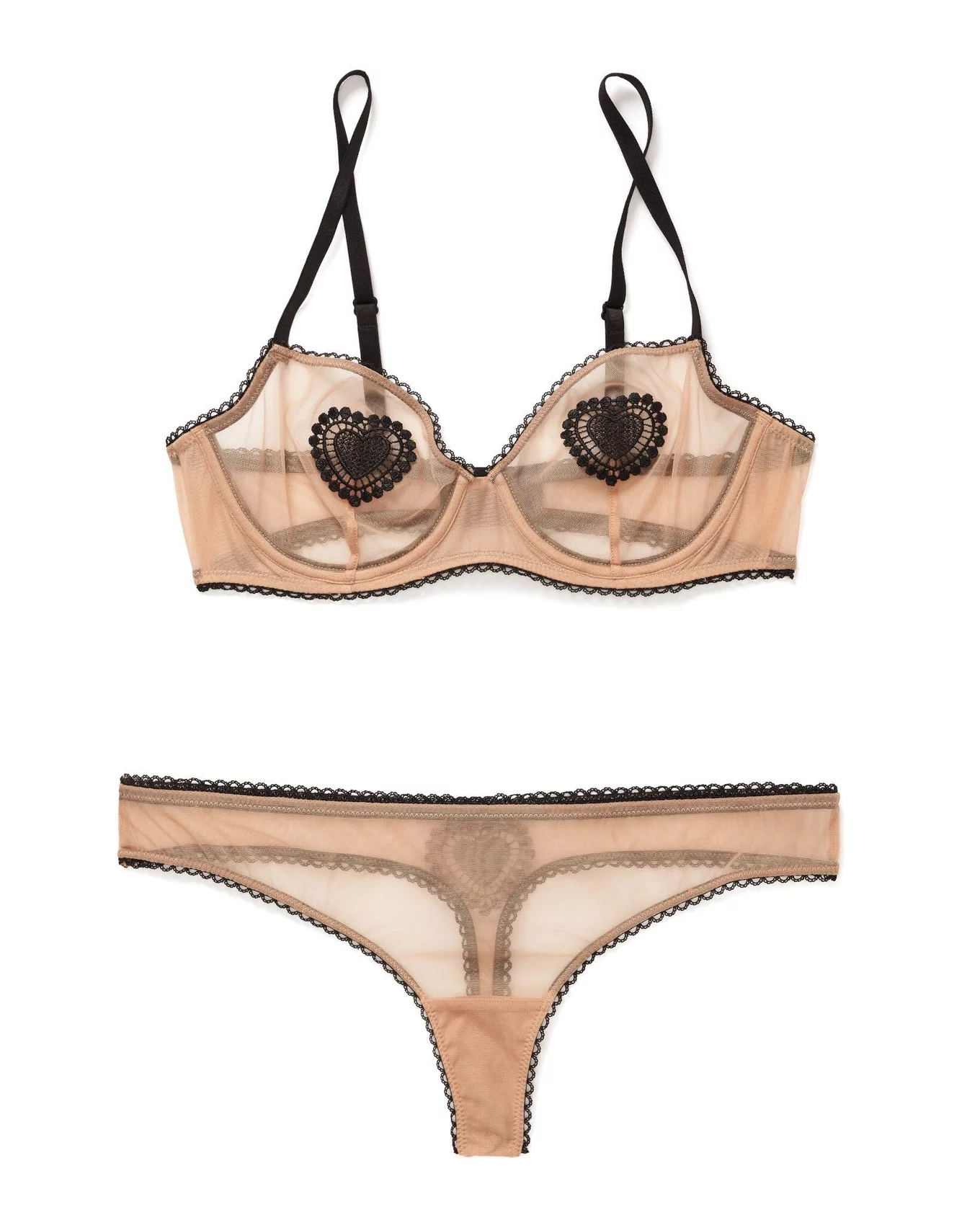 Alyshia Medium Beige Plus Unlined Demi, 38H-46DDD | Adore Me