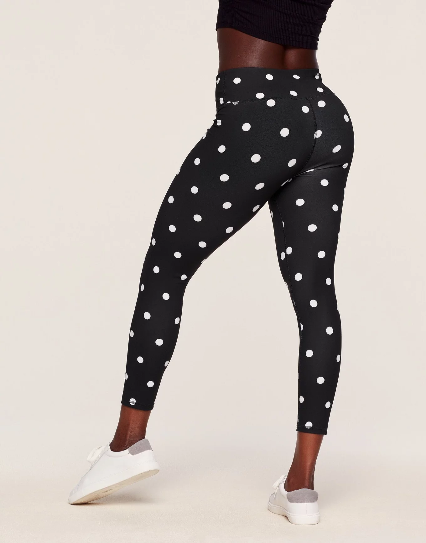 Dot Off the Press Black and White Polka Dot Pants