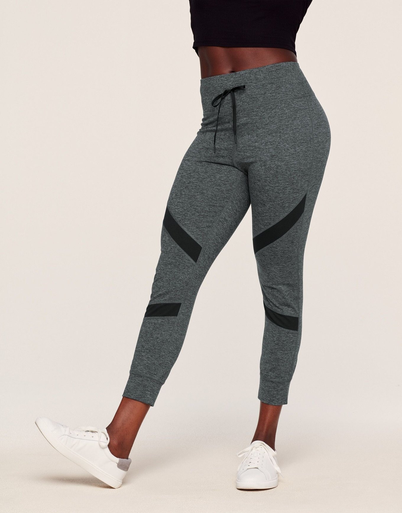 Victoria Secret ESSENTIAL HIGH WAISTED GYM PANTS GRAY JOGGER Women's size XL  NEW