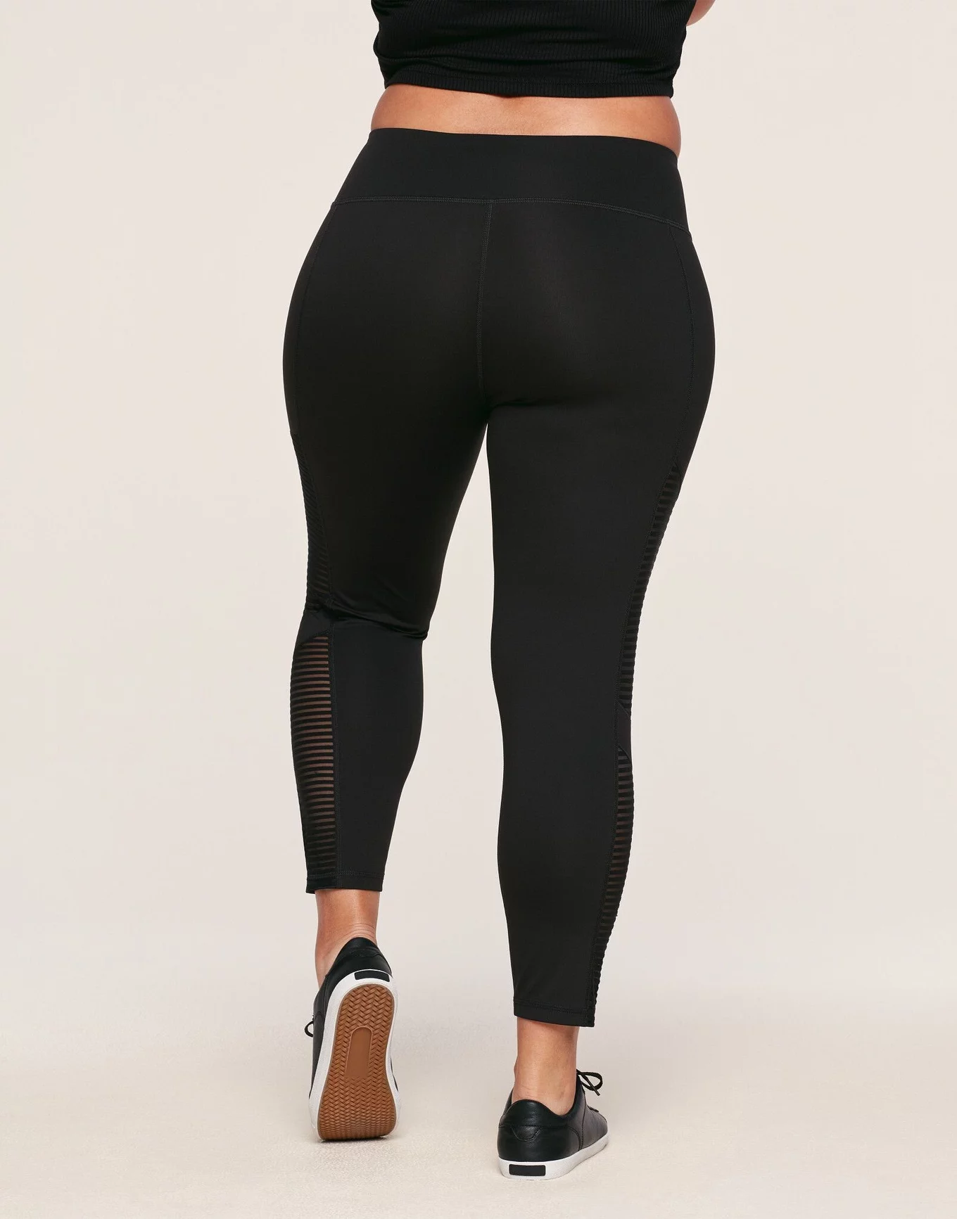 Fabletics Women's High-Waisted Seamless Mesh Legging, Workout, Yoga,  Seamless, XS, Black at  Women's Clothing store