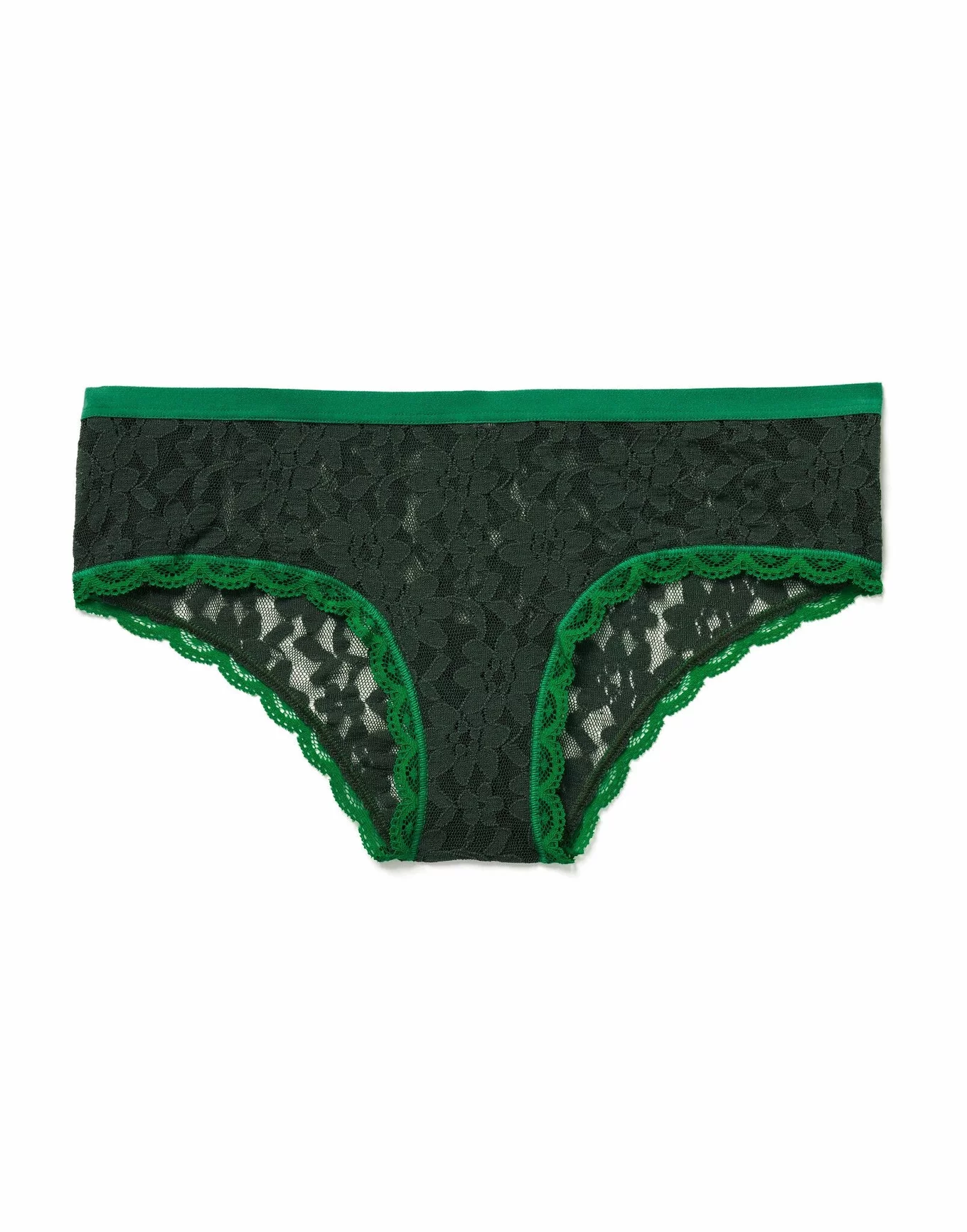 Signe Cheeky Dark Green 2 Plus Cheeky, XL-2X | Adore Me