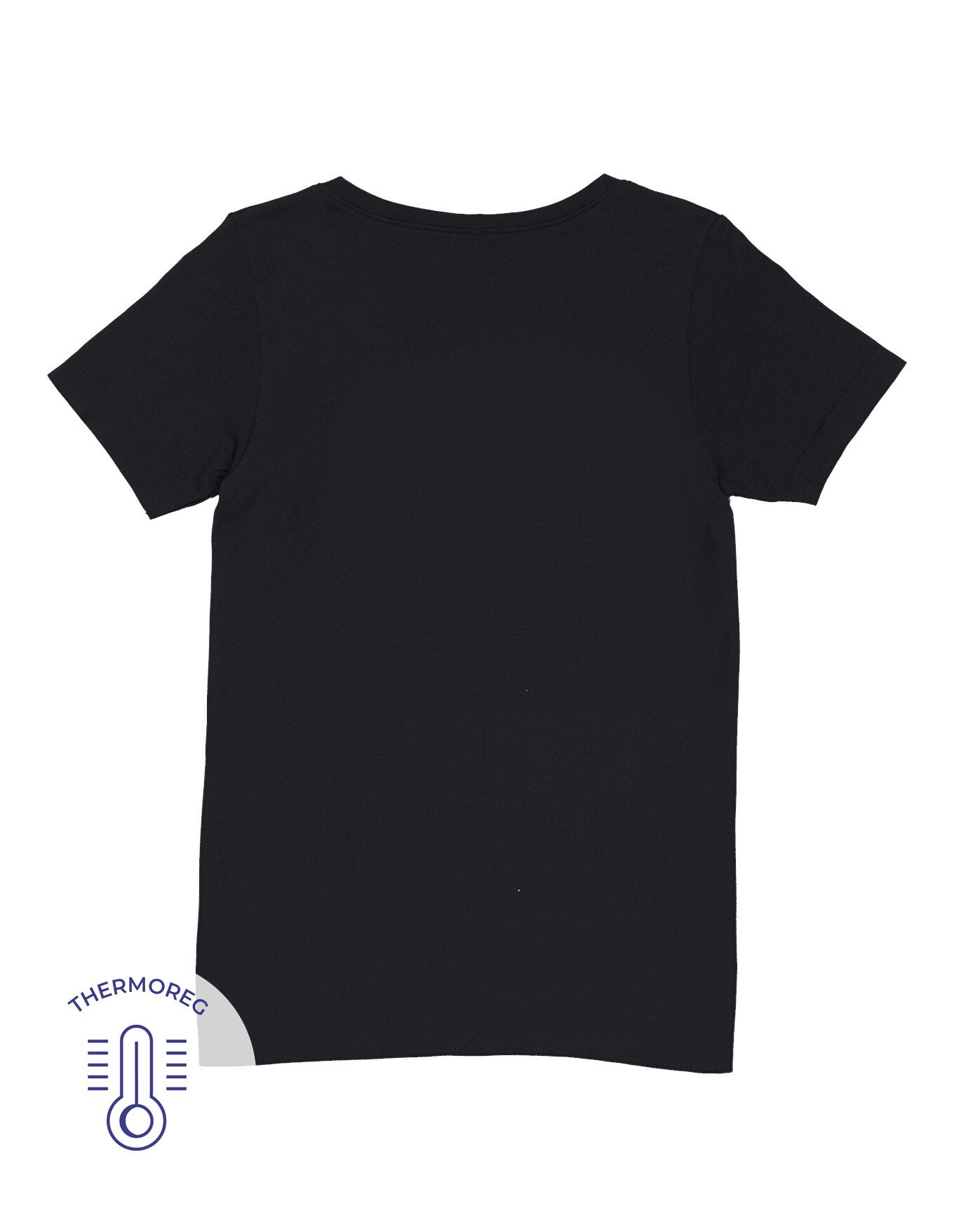 The Essential Tee Black Seamless Short Sleeve Tee | Adore Me