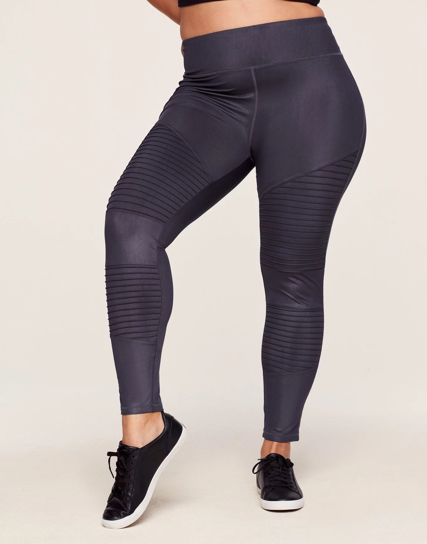 High Waist Moto Legging