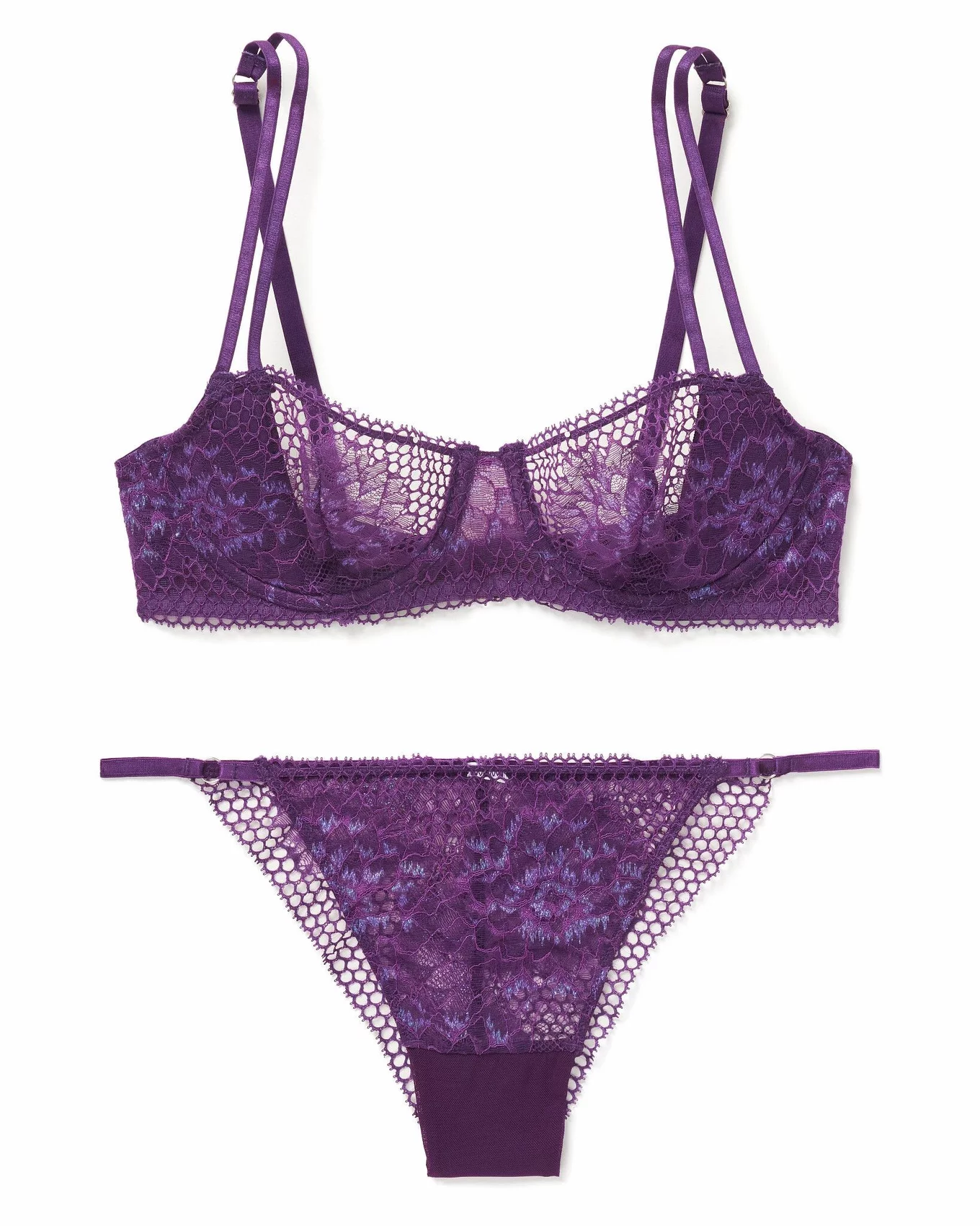 Adore Me Women's Elie Demi Bra 30c / Cyclamen Purple. : Target