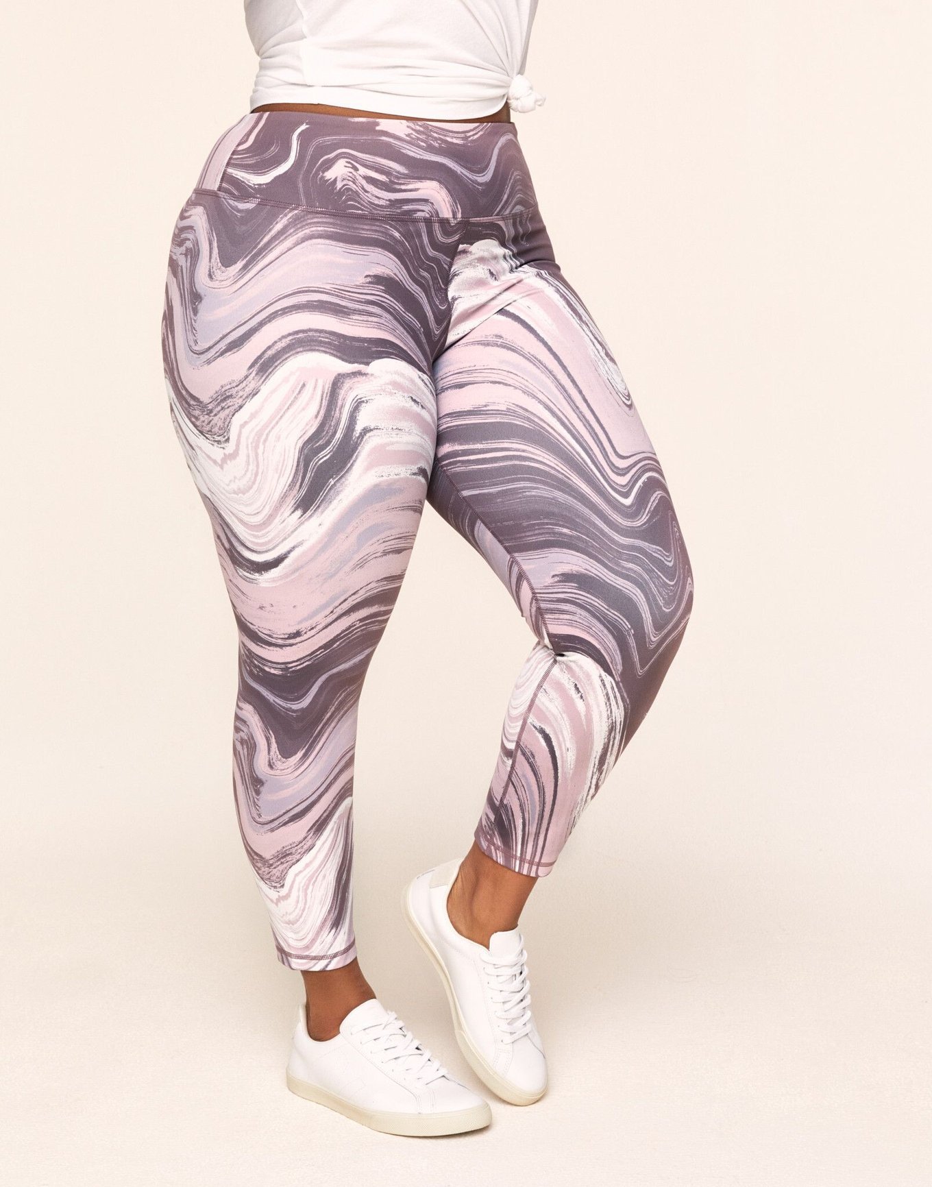 Crush Of The Season Lilac Cut Out And Push Up Legging Gym Set
