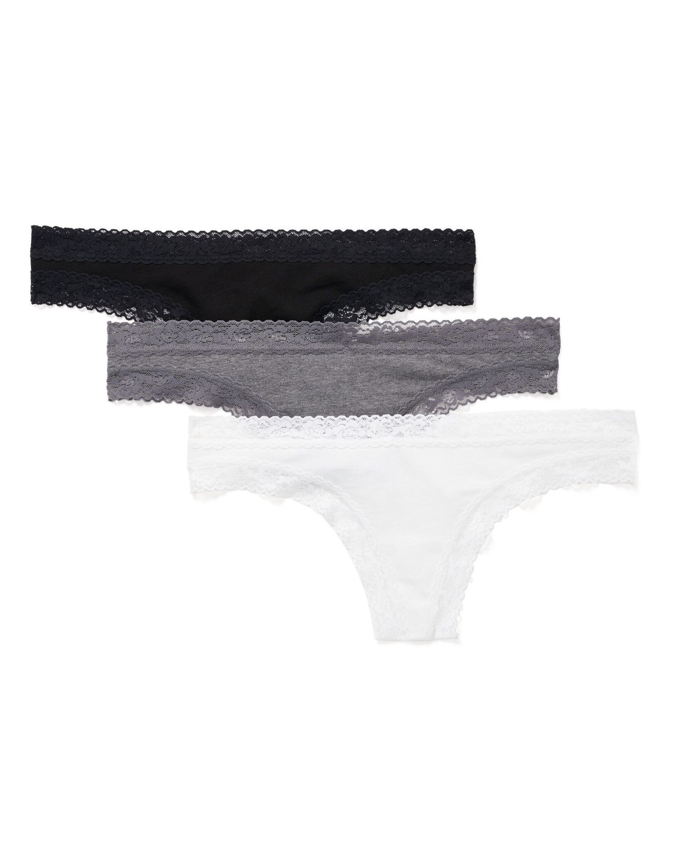 Cadet Cotton Thong Panties // Seamless Cotton Thongs // EBY™
