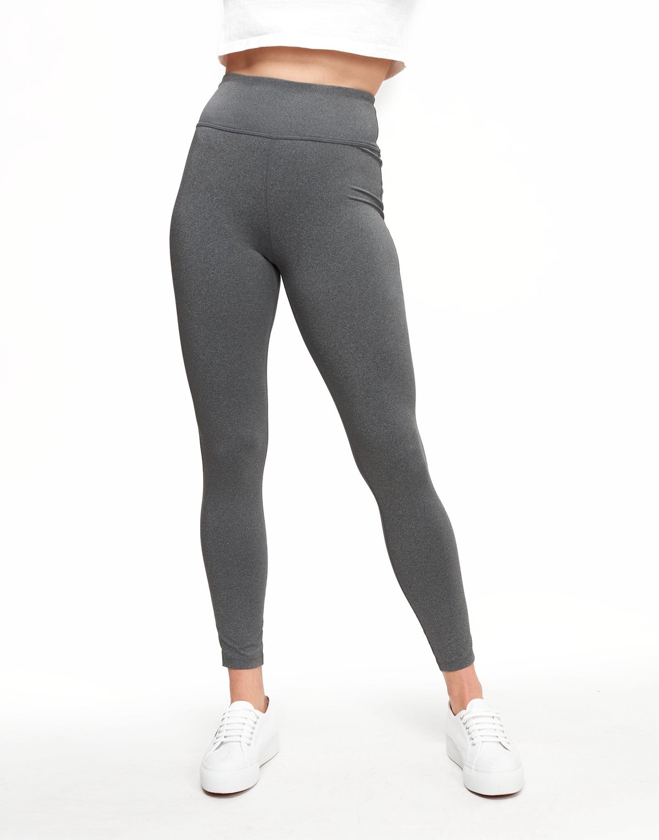 Homma Solid Gray Leggings Size XL - 63% off