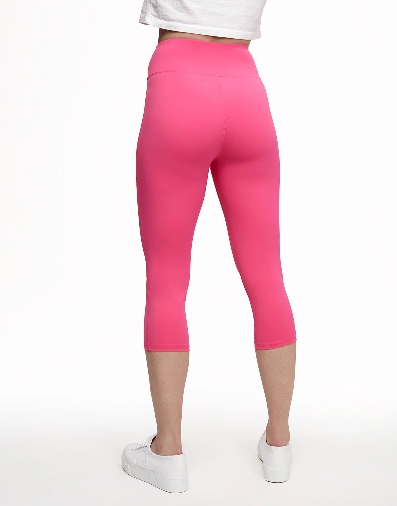 Buy KPC Dark Pink Women's Slim Fit Cotton Ankle Length Leggings