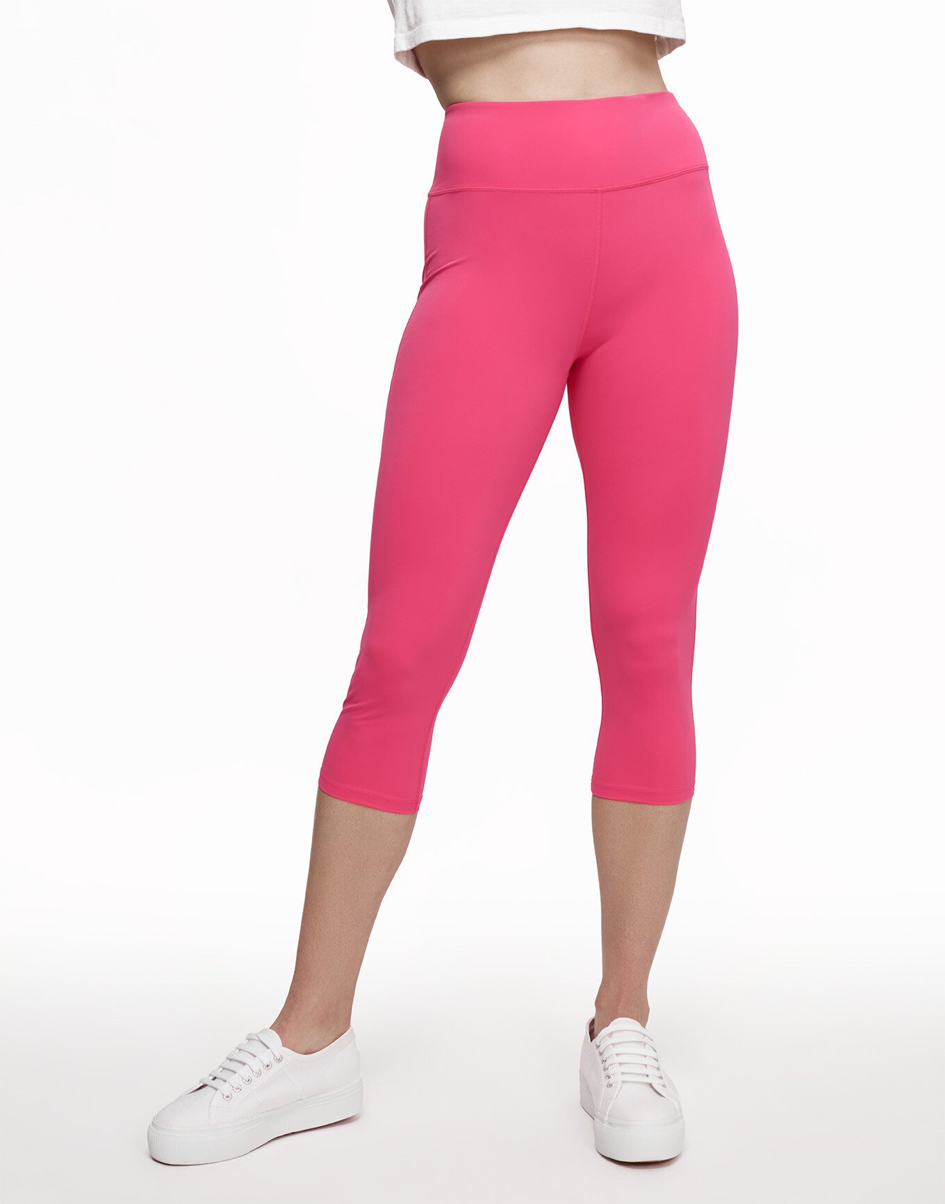 Women's Compression Leggings W/ Pockets - Pink