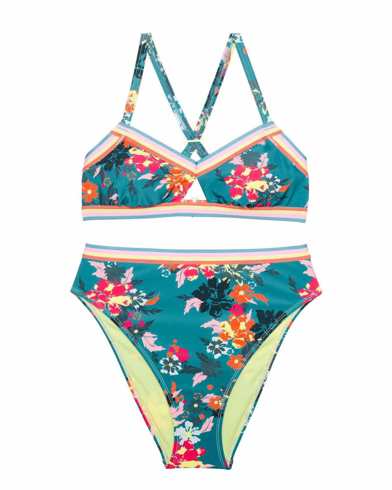 Gisele Floral Blue Bikini | Adore Me