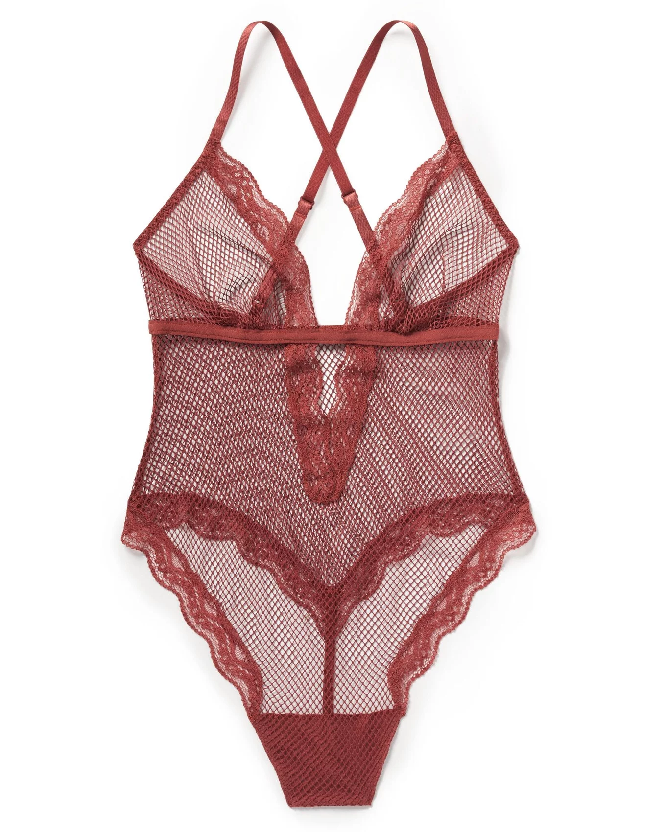 Adored by Adore Me Women's Mandy Wire-Free Unlined Lace/Mesh