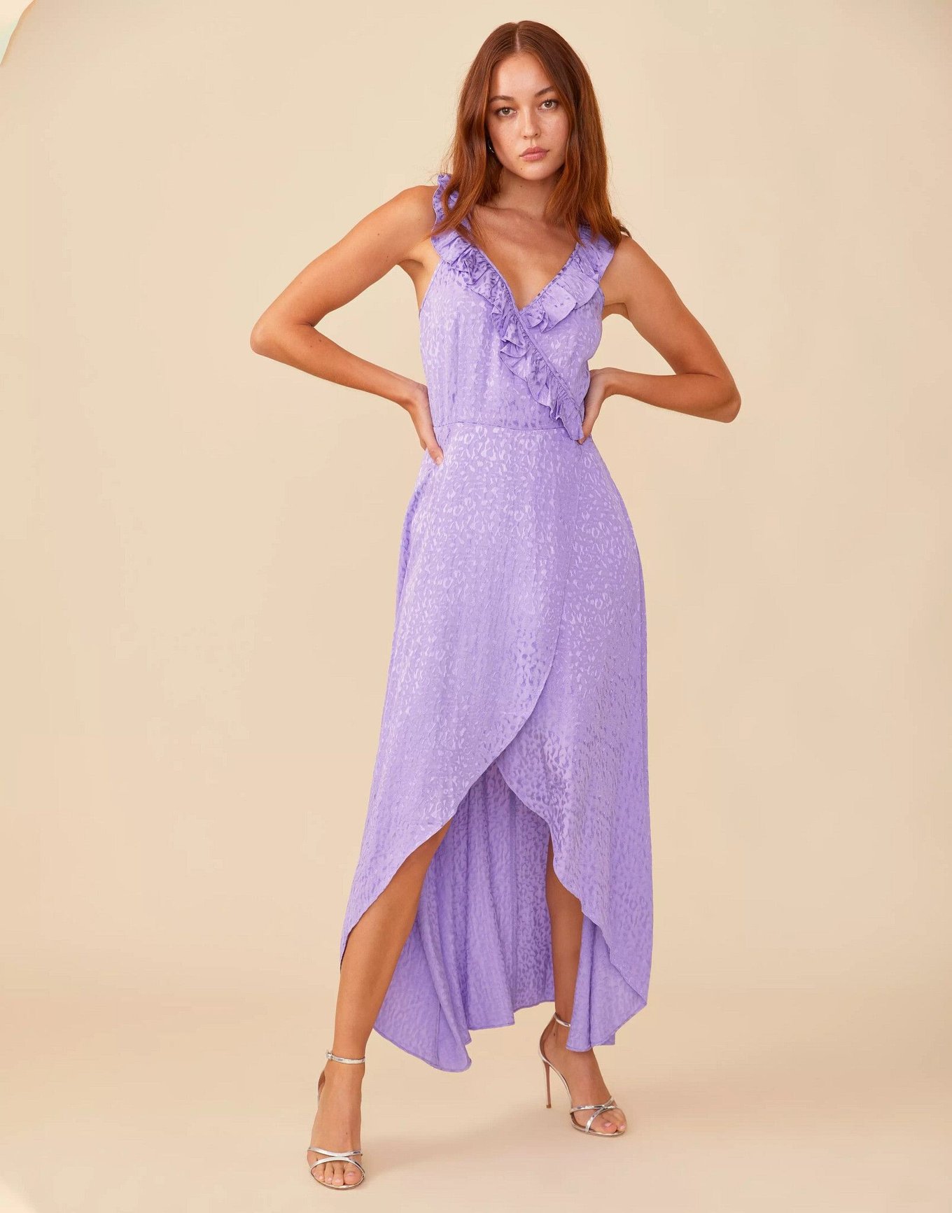 Purple Flare Dress