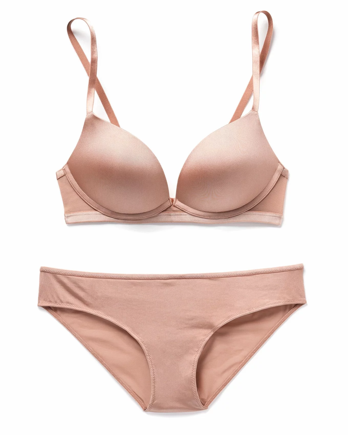 Adore Me Women's Analize Plunge Bra 30A / Tuscany Beige.