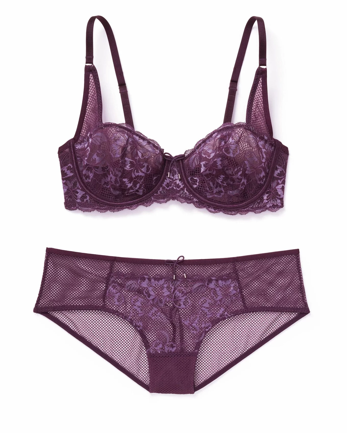 SATIN BRALETTE Purple Rain - Ekcentrik Underwear – EKCENTRIK store