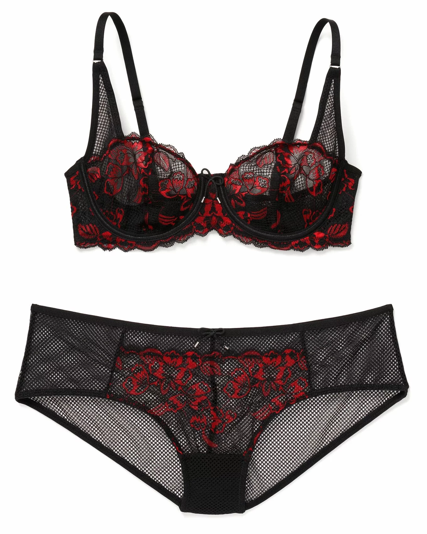 Robyn Black Unlined Balconette, 32A-38C