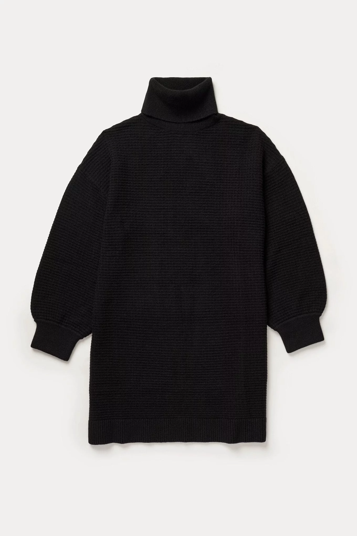 Florence Sweater Dress Black Turtleneck sweater dress, S-XL | Adore Me