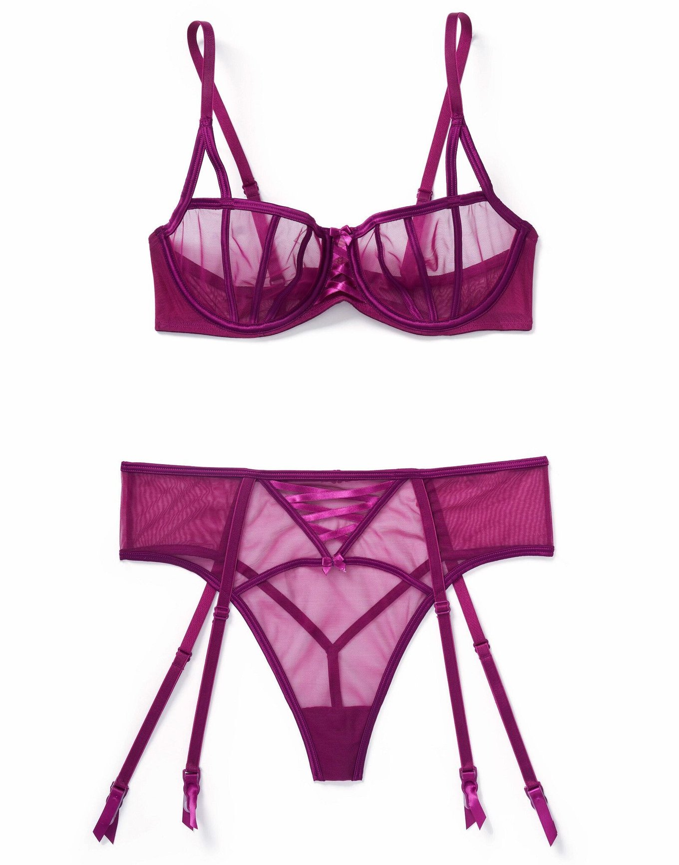 Bianca Dark Purple Unlined Balconette, 32A-38C | Adore Me