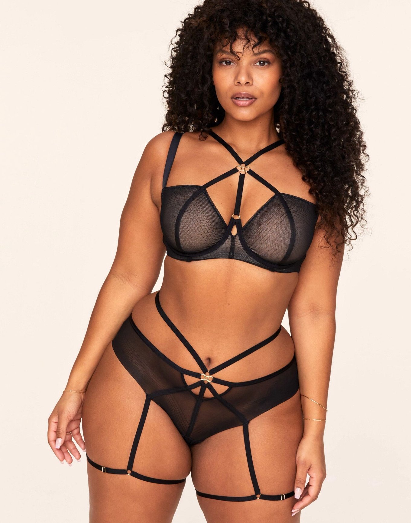 Sheer See Through Bras and Panties Sets for Women Plus Size Unlined Mesh  Sexy Lace Beige at  Women's Clothing store