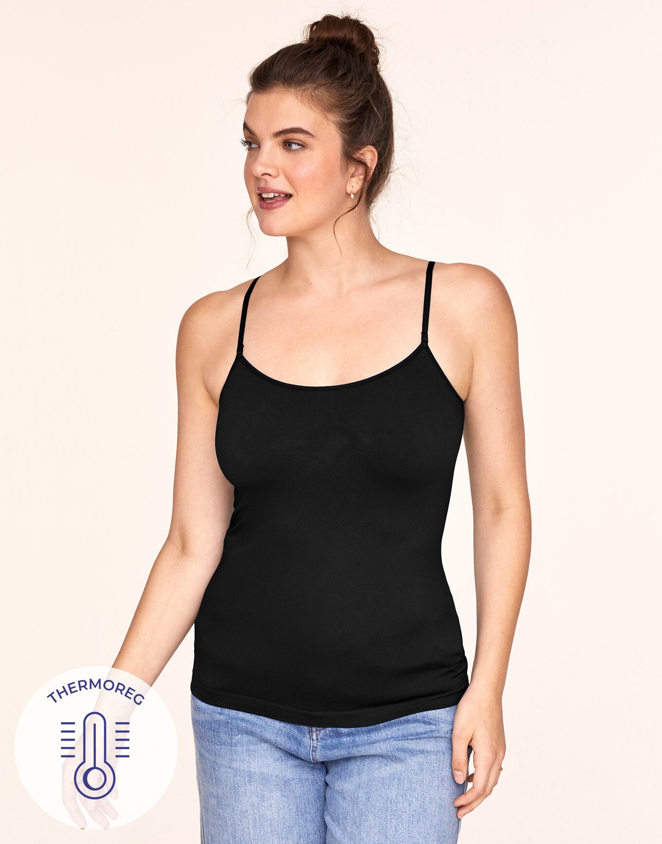 Seamless Cami with Built In Cups