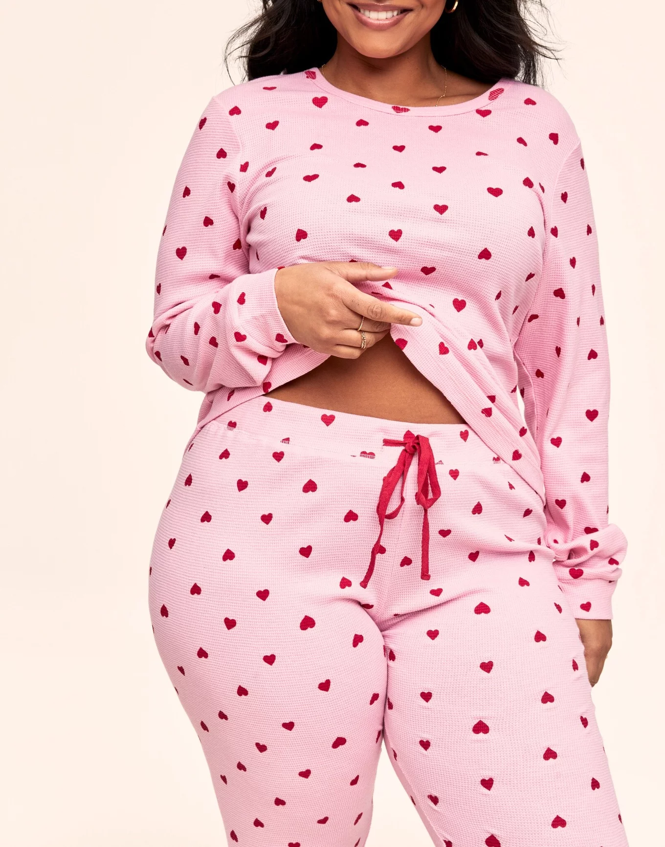 Women's Plus Size Beautifully Soft Pajama Pants - Stars Above Rose Pink 2X