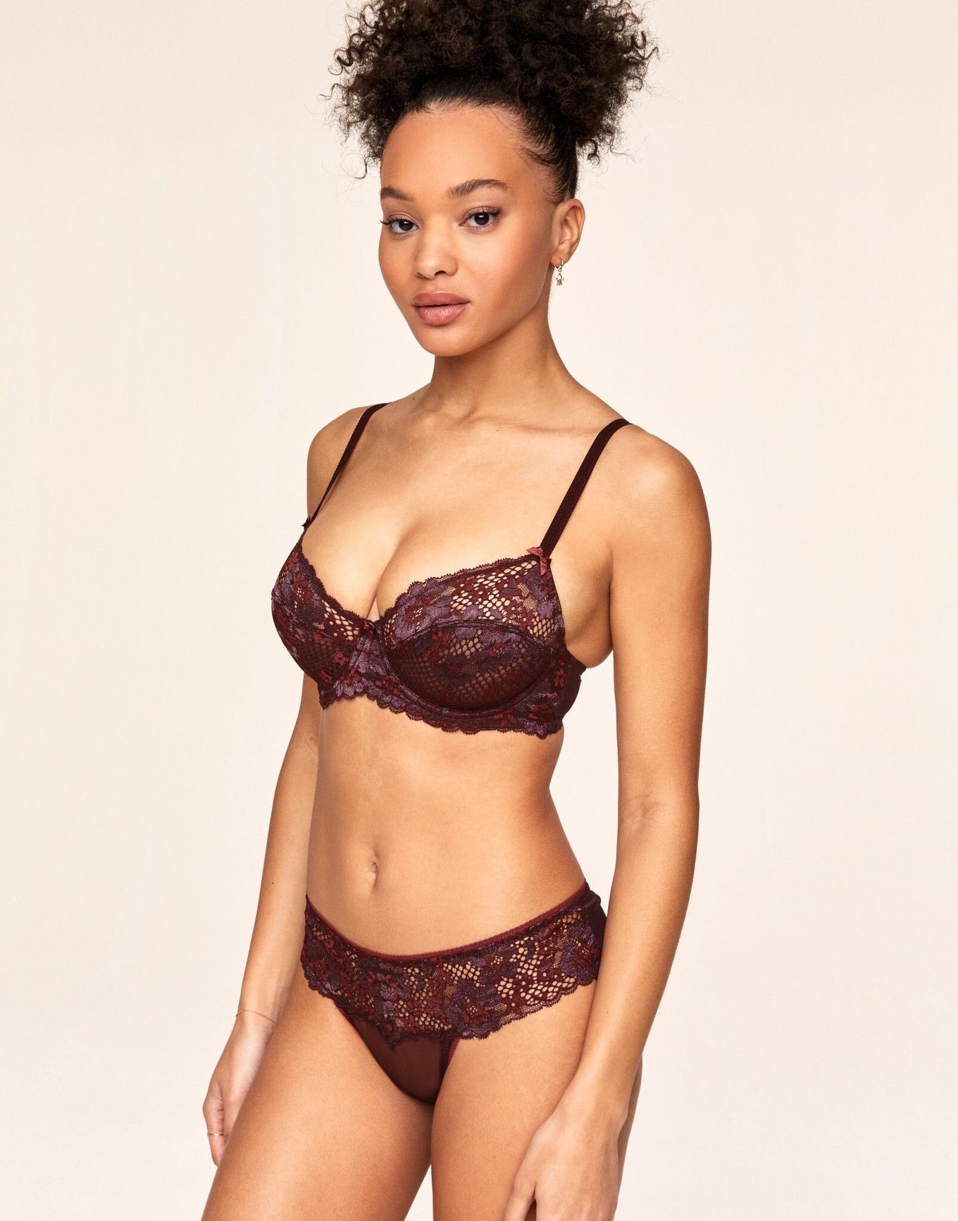 Cinthia Dark Brown 2 Unlined Full Coverage, 30A-38D