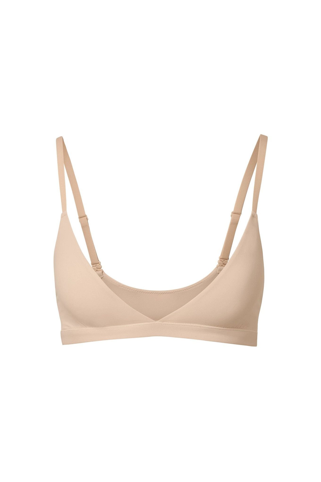 FITS EVERYBODY UNLINED DEMI BRA | UMBER