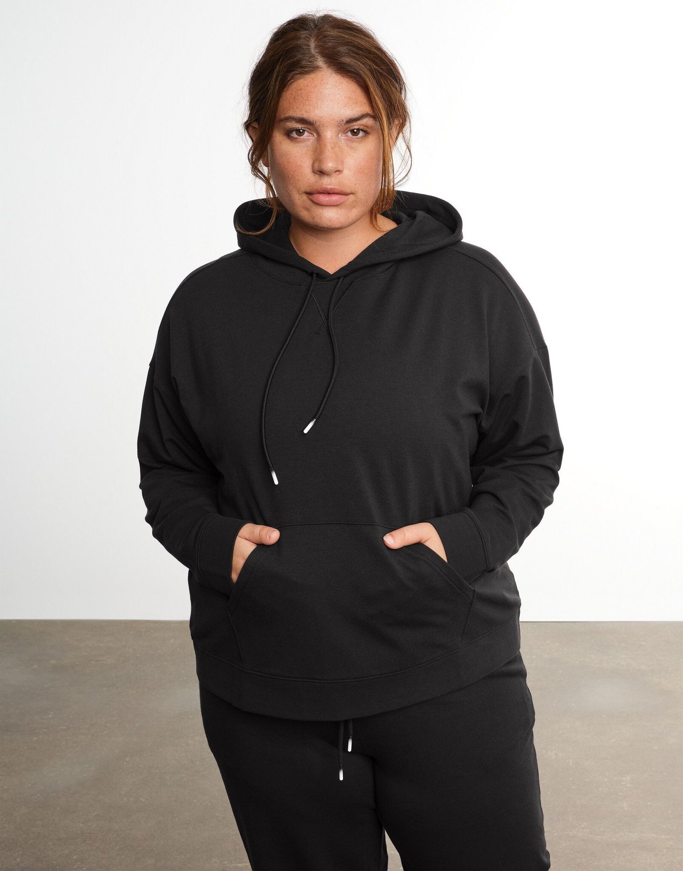 Chill Hoodie - 001 Black Plus Unisex oversized hoodie | Adore Me