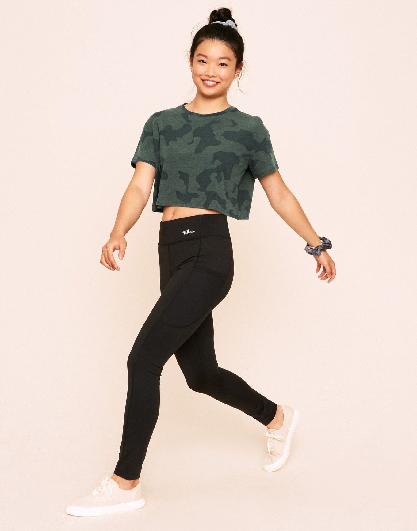 Austyn Cropped Crew Neck Tee