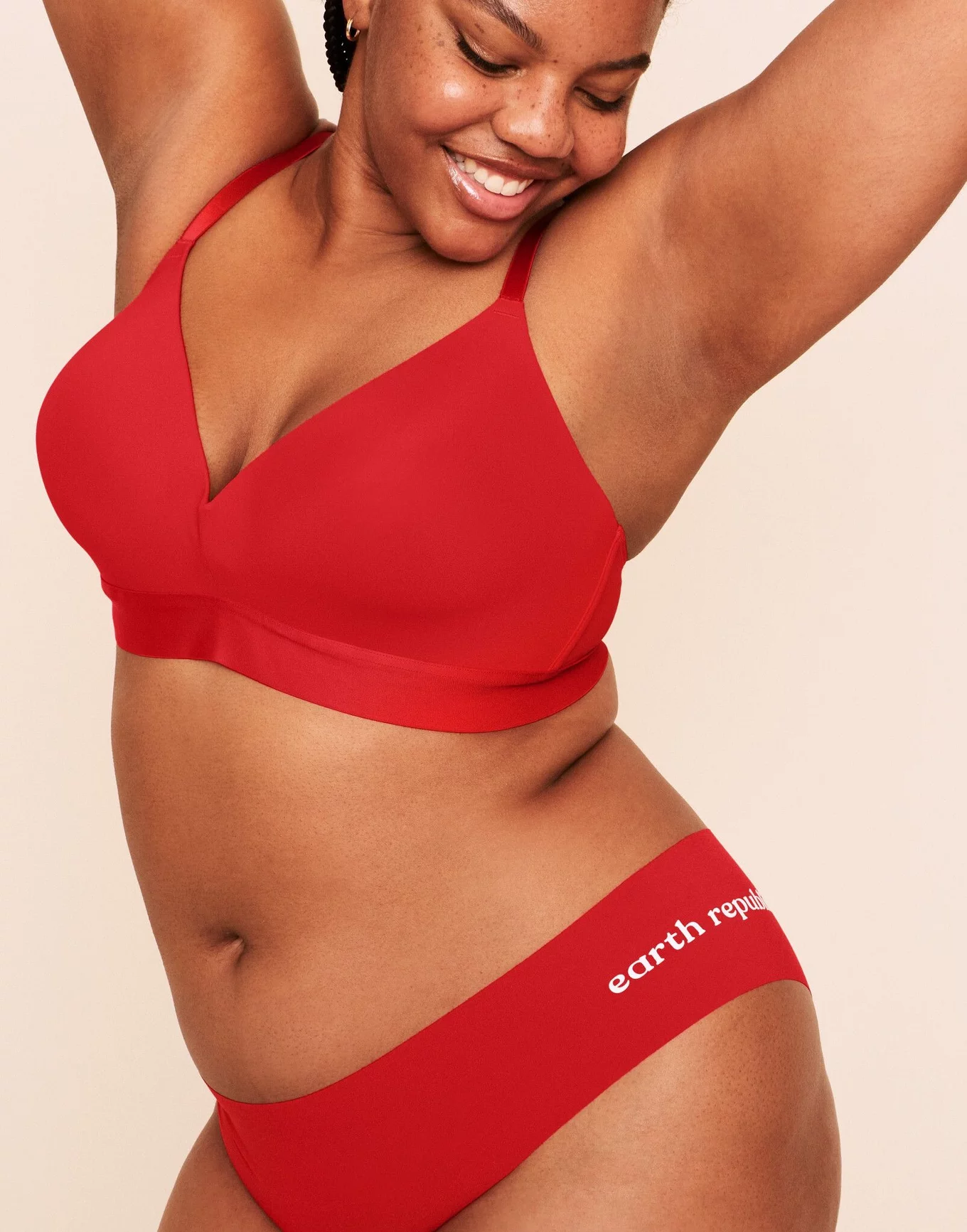 Cacique Red Plus Size Panties for Women