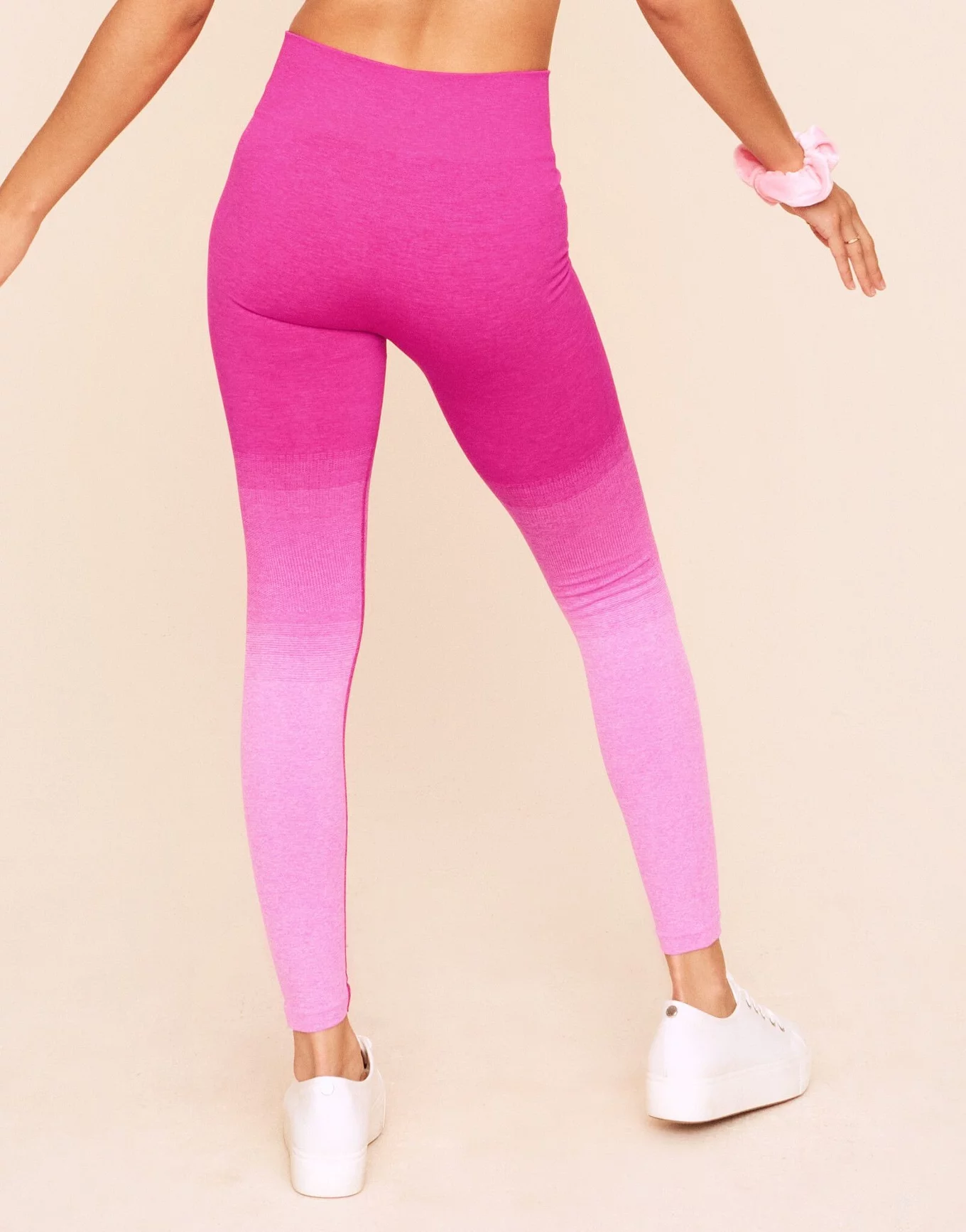 Lilah Ombre Full Legging Pink Full length leggings, XXS-XL