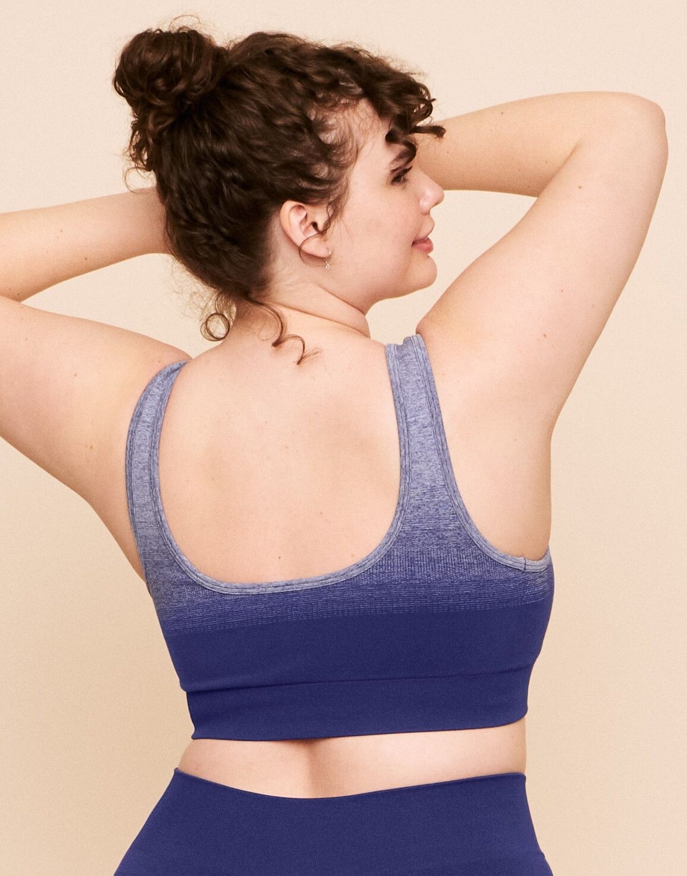 Maeve Ombre Sports Bra Contour