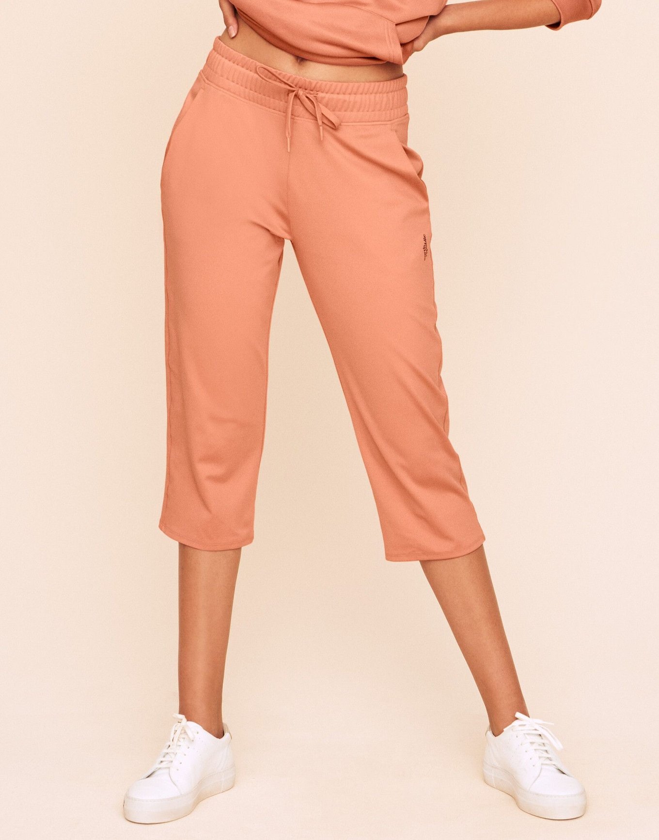 Jaelyn Cropped Pant Placement Pink Cropped pant length, XXS-XL