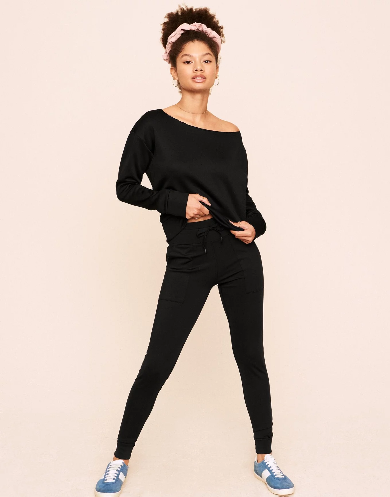 Jenesis Fitted Legging Black Full length fitted legging, XXS-XL