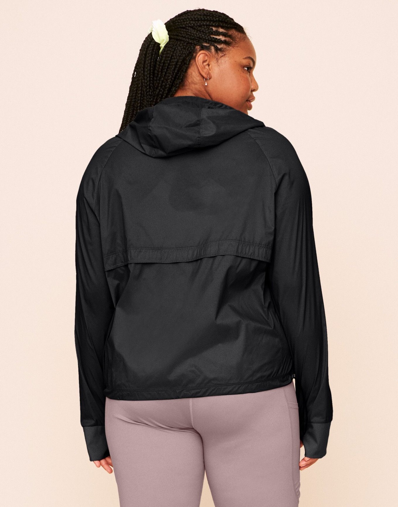Lexie Sheer Windbreaker Jacket Plus