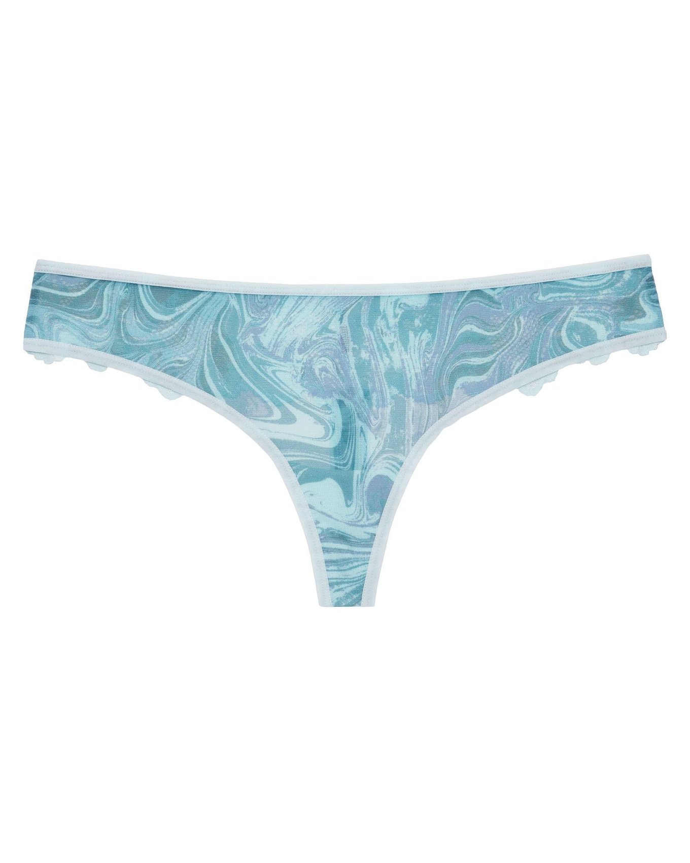 teal blue panties