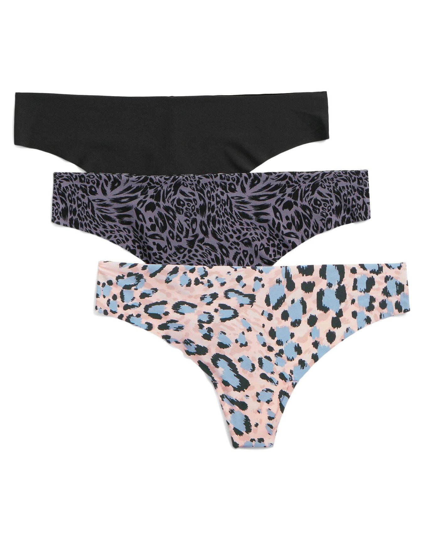 Victoria's Secret Very Sexy Lace Up Thong Panty High Rise Leopard