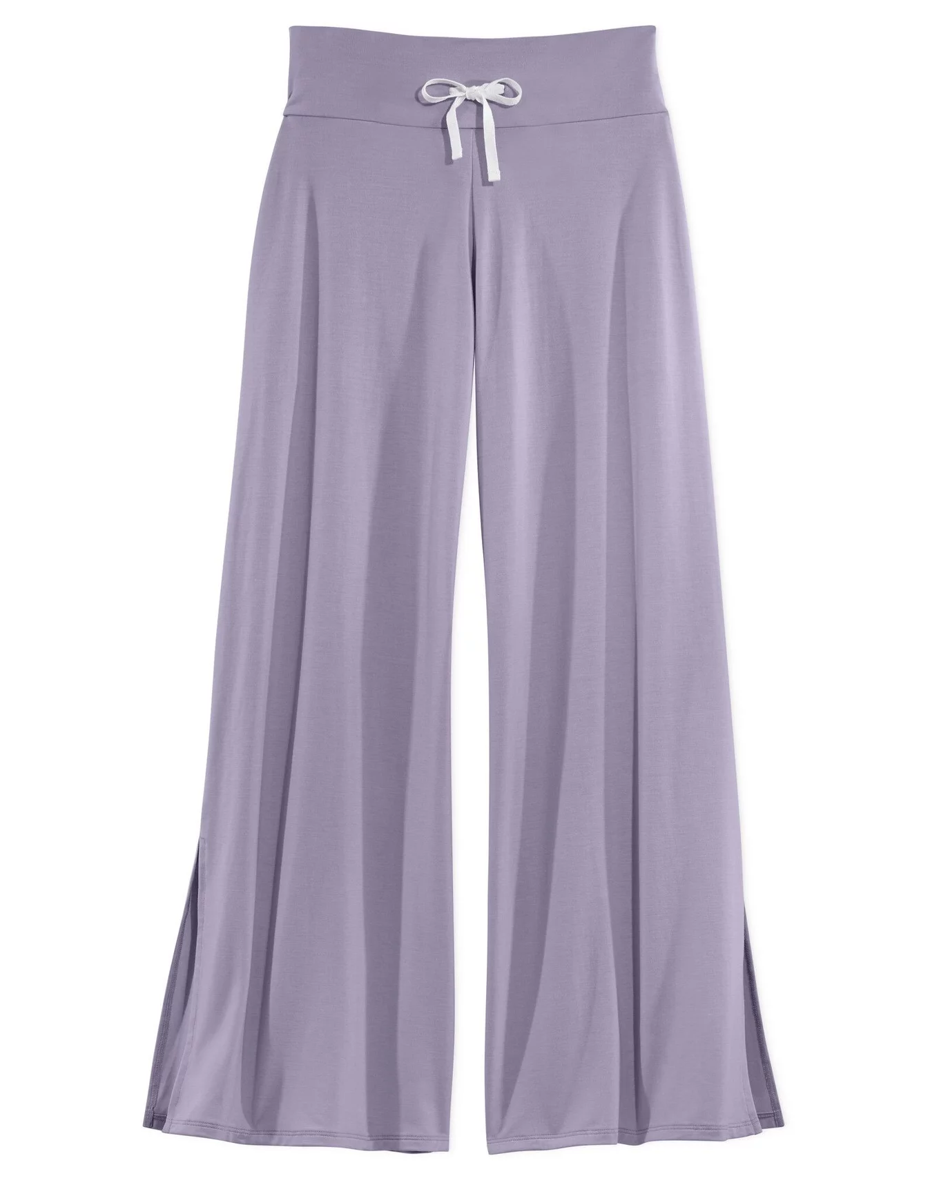 Basha Medium Purple Wide leg pant fitted through hips, XS-XL