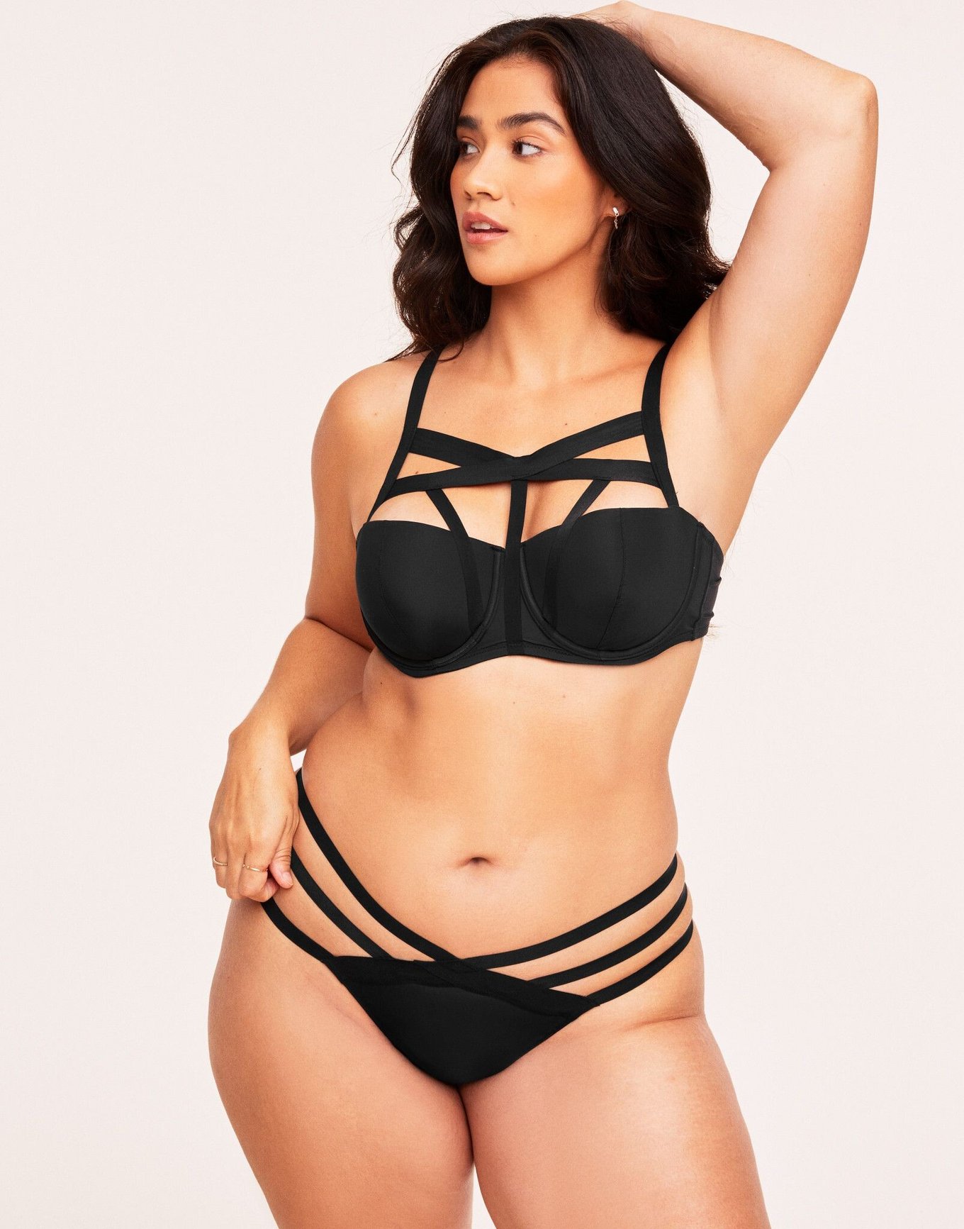 Adore Me, Intimates & Sleepwear, Adore Me Holley Contour Plus Red And  Black Bra Size 4dd